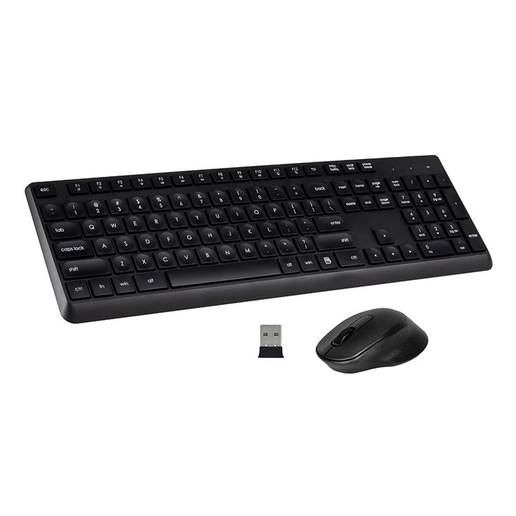 Combo da tastiera e mouse wireless da 2,4 g