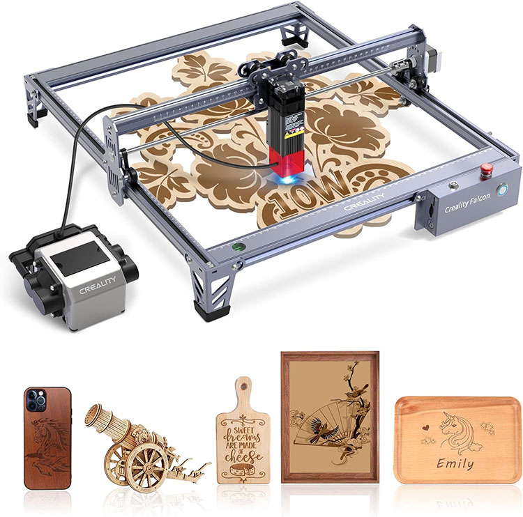 In che modo funziona Laser Falcon Pro 10W Laser Cutter?