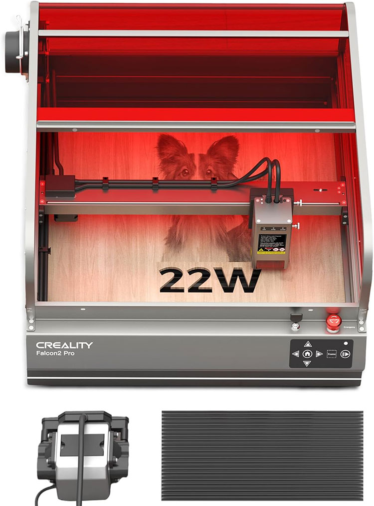 Incisore laser chiuso Falcon 2 pro 22W